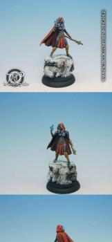 Female drow Mage by miniking