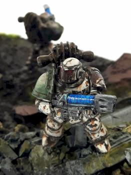 Pre Heresy Death Guard marine by DiblyDoesDie
