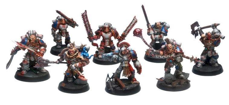 World Eaters Berzerker Squad by haedrin