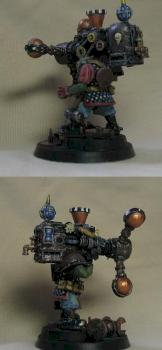 1991 Space Ork Big Mek with Shokk Attack Gun by Endboss