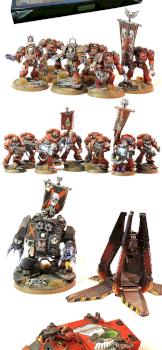 4th Company of Blood Angels Chapter/ Armies on Parade Finalist by Borsti