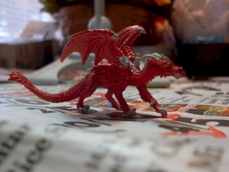Young Fire Dragon by Talsen