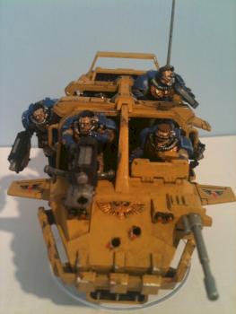 Space Marine Land Speeder Storm by Calabongo