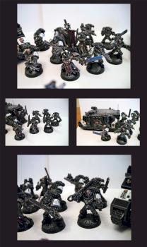 Black Templars's Tactical Squad (6) by Scott Edwards