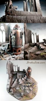 Gothic Steampunk Ruins by Terraformer