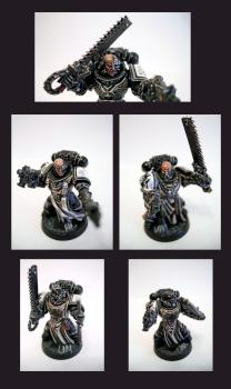 Black Templars's Tactical Squad (4) by Scott Edwards
