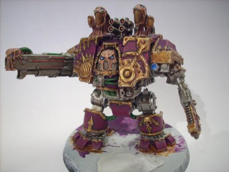 Emperor's Children Dreadnaught WIP by Vyracon