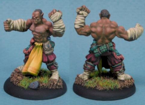 Reaper 2926 - Half-Orc Monk by grhys