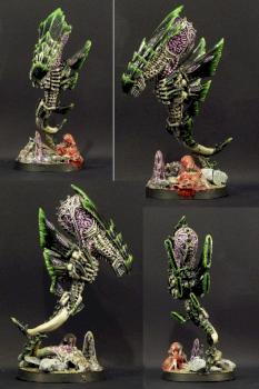 Tyranid Zoanthrope of Hive Fleet Juggernaut by Xcorac