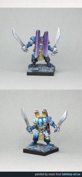 Chaos Champion of Tzeentch by khainder