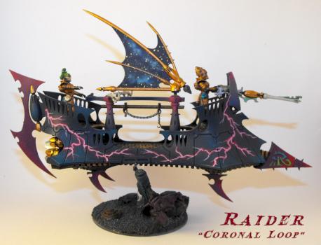 Dark Eldar Raider - Coronal Loop by theironjef