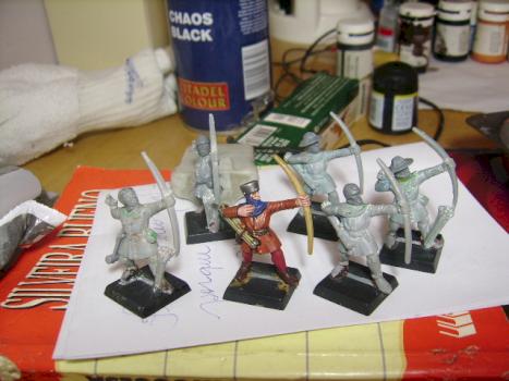 Bretonnian archers by paulo.chico