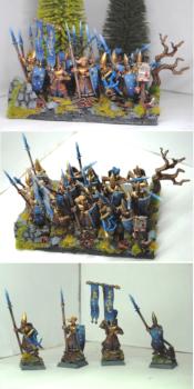 High Elves Spearmen Unit by Sefirot (aka V. Sagalov)