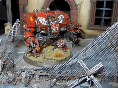 Blood Angels Furioso Dreadnought by Jhardin