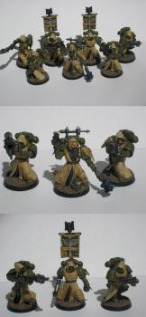 Dark Angels Acolytes Tactical Squad WIP by Klytus