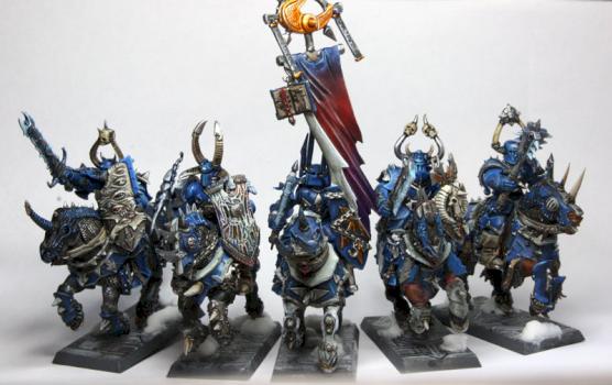 Knights of Tzeentch by WeeDawg