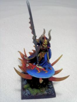 Scorcerer Lord of Tzeentch by WeeDawg