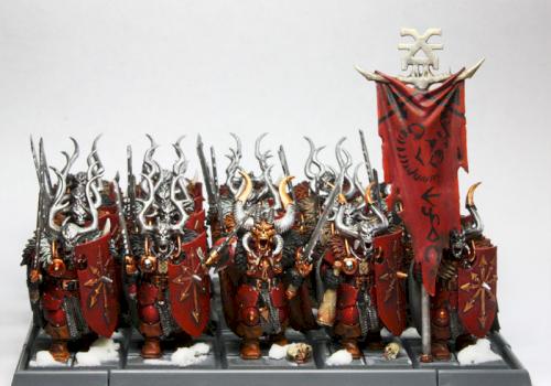 Chaos Warriors of Khorne by WeeDawg