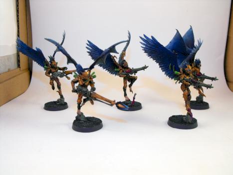 Dark Eldar Scourges by theironjef