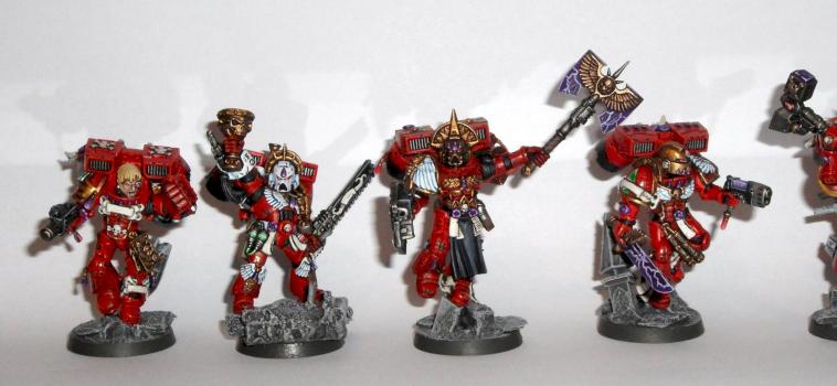 Garde d'Honneur Blood Angels by Abhorash