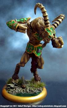 Shadowhorn Satyr by adary