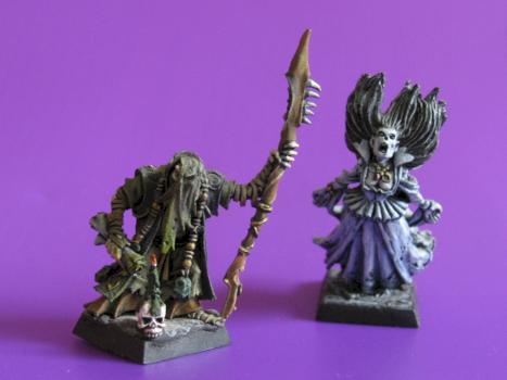 The Myrkwisp with Banshee wife by neuroticGOD