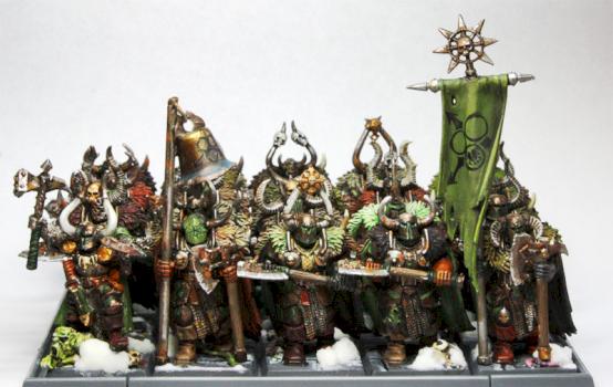 Chaos Warriors of Nurgle by WeeDawg