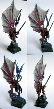 Vampire Counts Winged Vampire Lord by ach-rahm