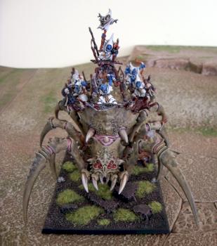 Smurfs of Chaos Ginormous Arachnasmurf by Necros