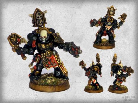 Black Templars Chaplain by Filix-mas