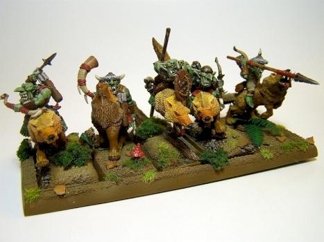 Goblin wolf riders by LukaszCyranski