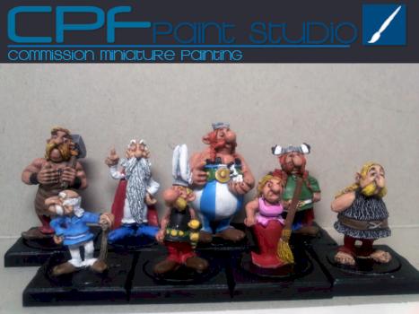 Astérix and the Gauls by ercassam