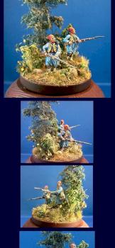 Skirmishers in the Wilderness by djoker