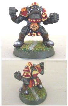 Blood Bowl Orc liner (trois quart) by totker