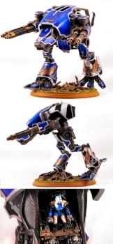 Forgeworld Warhound Titan of Legio Tempestus by Spartanacus
