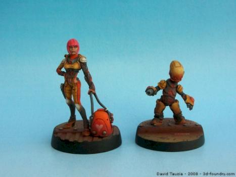 Zoé and Pi Well by unklean