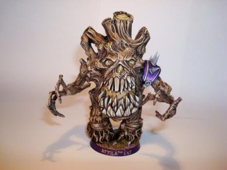 Blood Bowl treeman / treelord Starplayer by maxthebigboss