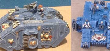 Space wolves Land raider by Dario