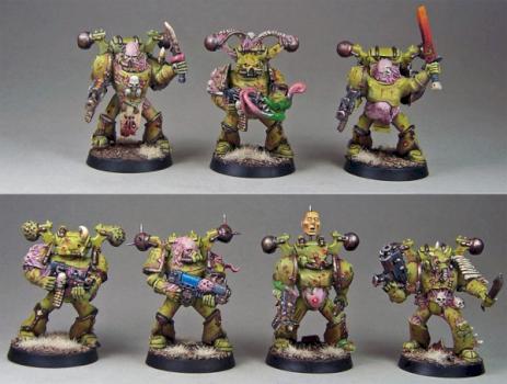 Plague Marine Unit by Jabberwocky