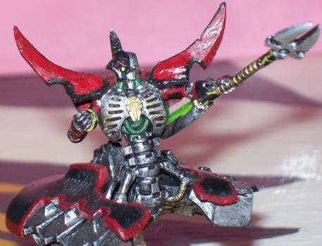 Slightly converted Necron Lord by lysis