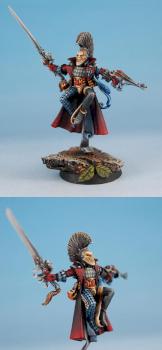 40K Eldar Harlequin by olivka