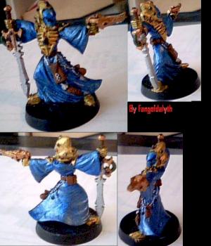 Iyanden Warlock by Fangofdalyth
