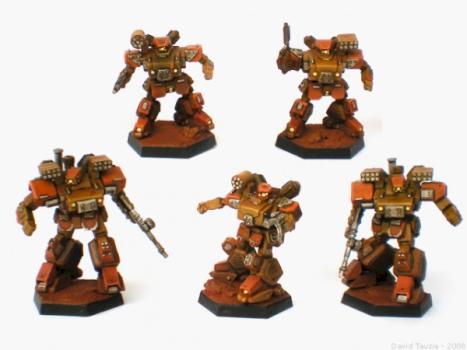 Northern Fire Support Squad by unklean