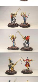 ELDAR HARLEQUINS SQUAD by midgardmodels