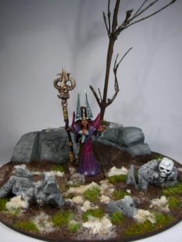 Dark Elf Sorceress by McToast