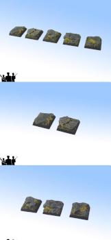 Peanas con rocas by Mercenaries