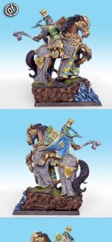 Bretonnian Mounted Hero by IRKUCK