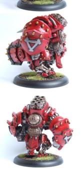 Warmachine Khador Heavy Warjack - Devastator by neilb