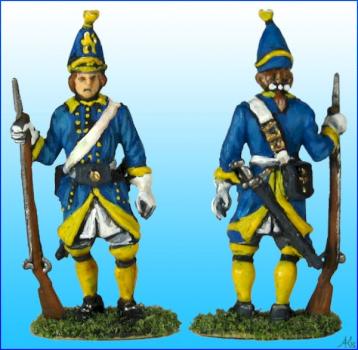 Swedish infantryman by A.KB.