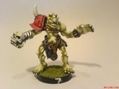 Blood bowl troll by NJSpreng